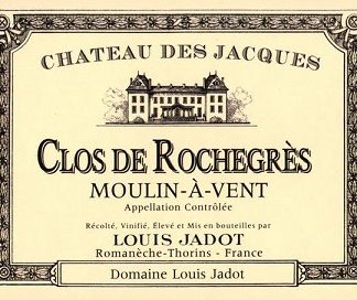 Louis Jadot Chateau des Jacques Moulin a Vent Clos de Rochegres 2010 750ml/Btl  12/case