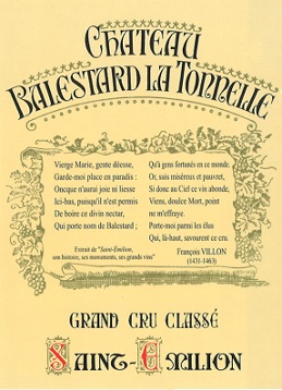 Chateau Balestard La Tonnelle 2005 St Emilion Bordeaux 750ml/Btl 12/case