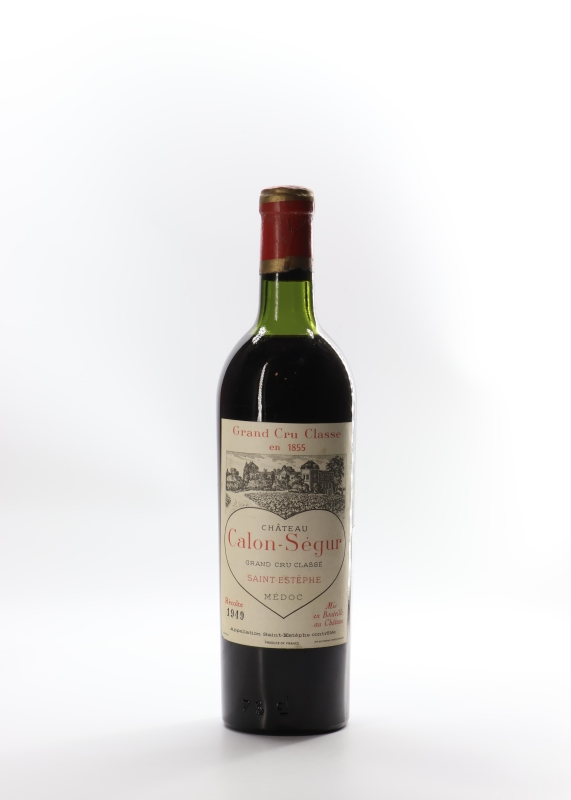 Chateau Calon Segur 1949 St Estephe Bordeaux 750ml/Btl 12/case
