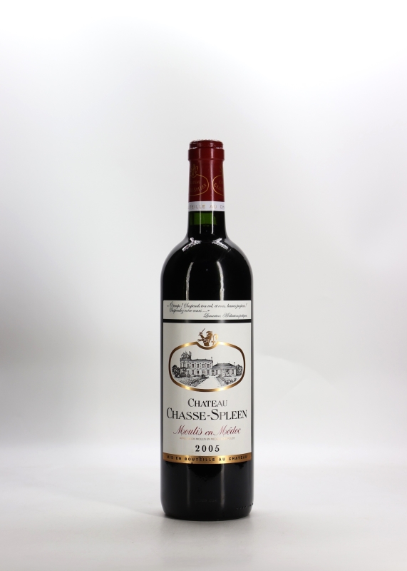 Chateau Chasse Spleen 2005 Moulis-en-Medoc Bordeaux 750ml/Btl 12/case