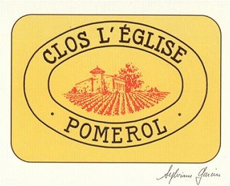 Clos L'Eglise 2007 Pomerol Bordeaux 750ml/Btl 12/case