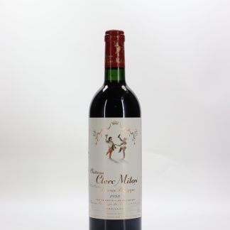 Chateau Clerc Milon 1988 Pauillac Bordeaux 750ml/Btl 12/case