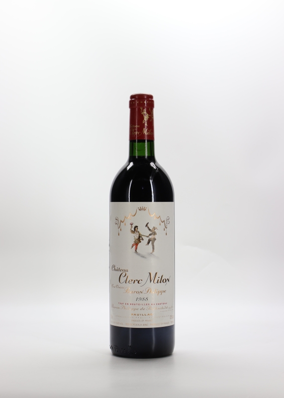 Chateau Clerc Milon 1988 Pauillac Bordeaux 750ml/Btl 12/case