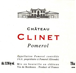 Chateau Clinet 1994 Pomerol Bordeaux 750ml/Btl 12/case