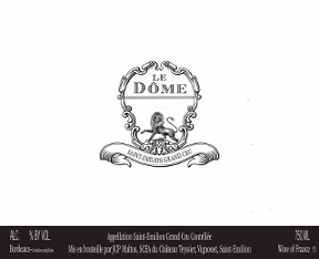Le Dome 2003 St Emilion Bordeaux 750ml/Btl 12/case