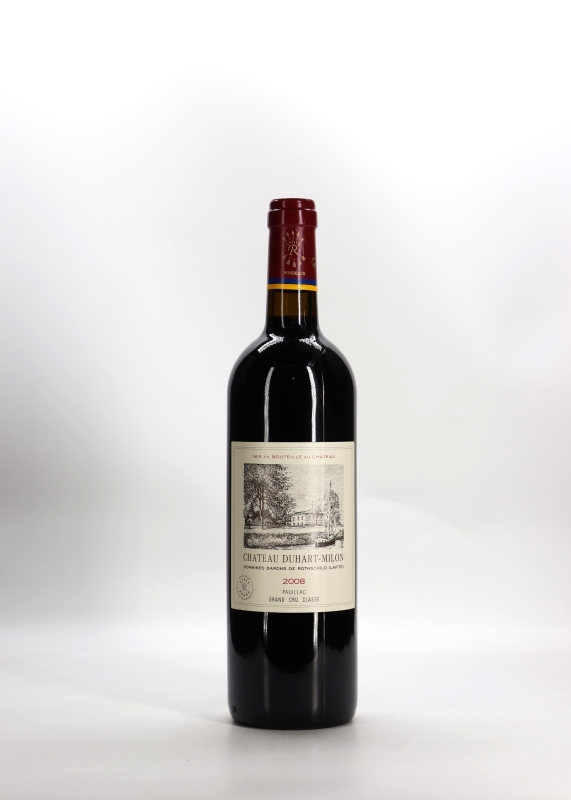 Chateau Duhart Milon Rothschild 2008 Pauillac Bordeaux 750ml/Btl 12/case