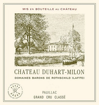 Chateau Duhart Milon Rothschild 1990 Pauillac Bordeaux 750ml/Btl 6/case