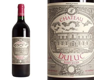 Chateau Duluc 1989 St Julien Bordeaux 5000ml/Btl