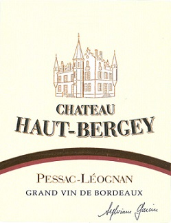 Chateau Haut Bergey 2009 Pessac-Leognan Bordeaux 750ml/Btl  12/case