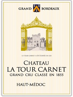 Chateau La Tour Carnet 2010 Haut Medoc Bordeaux 750ml/Btl  12/case