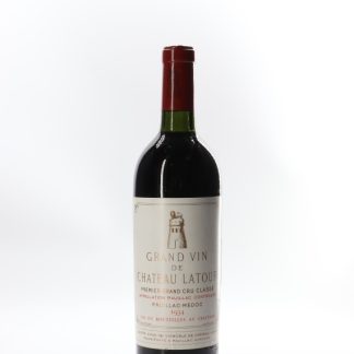 Chateau Latour 1934 Pauillac Bordeaux 750ml/Btl  12/case