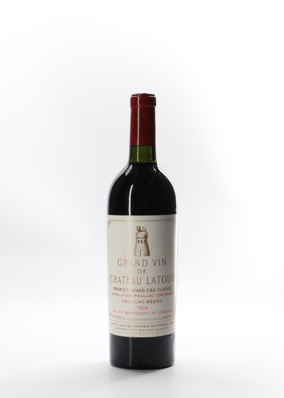 Chateau Latour 1934 Pauillac Bordeaux 750ml/Btl 12/case