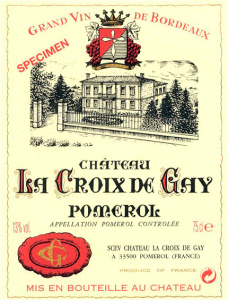 Chateau La Croix de Gay 1998 Pomerol Bordeaux 750ml/Btl 12/case