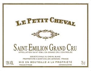 Le Petit Cheval 1996 St Emilion Bordeaux 750ml/Btl 12/case