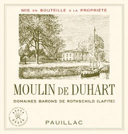 Moulin de Duhart 2010 Pauillac Bordeaux 1500ml/Btl 6/case