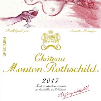 Chateau Mouton Rothschild 2017 Pauillac Bordeaux 750ml/Btl 6/case