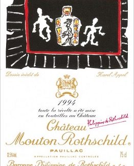 Chateau Mouton Rothschild 1994 Pauillac Bordeaux 1500ml/Btl  6/case