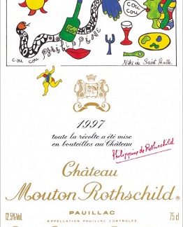 Chateau Mouton Rothschild 1997 Pauillac Bordeaux 375ml/Btl 12/case