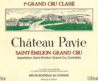 Chateau Pavie 2012 St Emilion Bordeaux 750ml/Btl 12/case