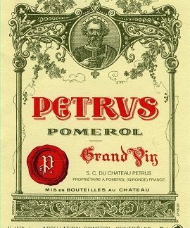 Chateau Petrus 1959 750ml/Btl  6/case