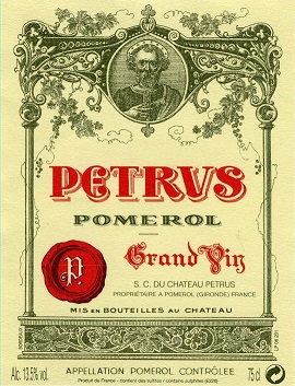 Chateau Petrus 1959 750ml/Btl 6/case