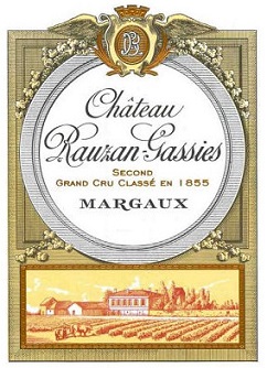 Chateau Rauzan Gassies 1983 Margaux Bordeaux 750ml/Btl 12/case