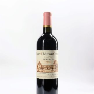Vieux Chateau Certan 2012 Pomerol Bordeaux 750ml/Btl 12/case