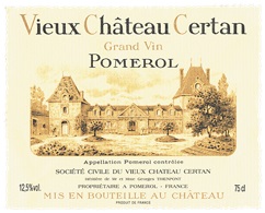 Vieux Chateau Certan 1996 Pomerol Bordeaux 750ml/Btl 12/case