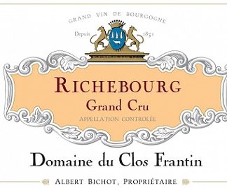 Albert Bichot Domaine Clos Frantin Richebourg Grand Cru 2003 Cote de Nuits Burgundy 750ml/Btl  12/case