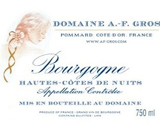 AF Gros Bourgogne Hautes Hautes Cotes de Nuits 2009 Bourgogne Burgundy 750ml/Btl  12/case