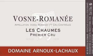 Arnoux Lachaux Vosne Romanee 1er Chaumes 2011 Cote de Nuits Burgundy 750ml/Btl 12/case