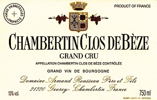 Armand Rousseau Chambertin Clos de Beze Grand Cru 2014 Cote de Nuits Burgundy 750ml/Btl 12/case