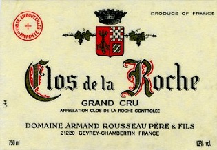 Armand Rousseau Clos de la Roche Grand Cru 2011 Cote de Nuits Burgundy 750ml/Btl  6/case