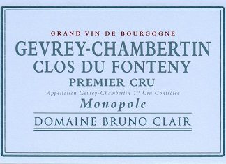 Bruno Clair Gevrey Chambertin 1er Fonteny 2007 Cote de Nuits Burgundy 750ml/Btl 12/case
