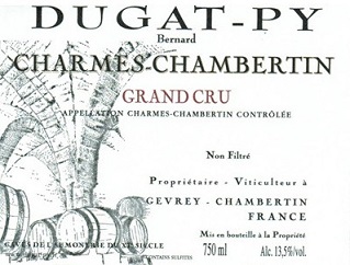 Bernard Dugat Py Charmes Chambertin Grand Cru 2007 750ml/Btl  12/case