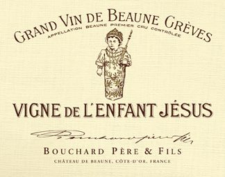 Bouchard Pere et Fils Beaune 1er Cru Vigne de L'Enfat Jesus 2012 Cote de Beaune Burgundy 750ml/Btl  6/case