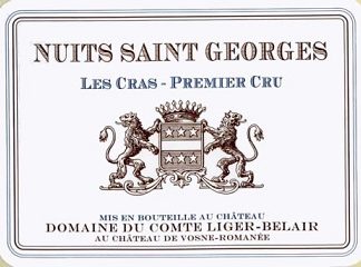 Comte Liger Belair Nuits St Georges 1er Cras 2014 Cote de Nuits Burgundy 750ml/Btl  12/case
