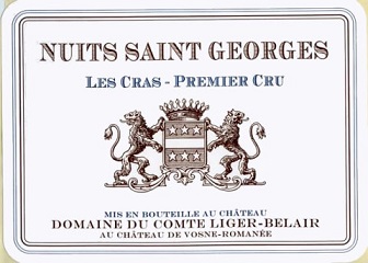 Comte Liger Belair Nuits St Georges 1er Cras 2014 Cote de Nuits Burgundy 750ml/Btl 12/case