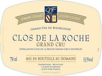 Coquard Loison Fleurot Clos de la Roche Grand Cru 1987 Cote de Nuits Burgundy 750ml/Btl 12/case