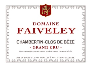 Faiveley Chambertin Clos de Beze Grand Cru 2001 Cote de Nuits Burgundy 750ml/Btl 6/case