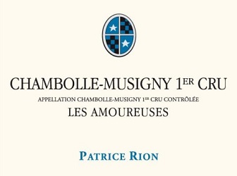 Patric Rion Chambolle Musigny 1er Amoureuses 2014 Cote de Nuits Burgundy 750ml/Btl 6/case
