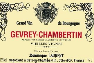 Dominique Laurent Gevrey Chambertin  VV 2014 Cote de Nuits Burgundy 750ml/Btl  6/case