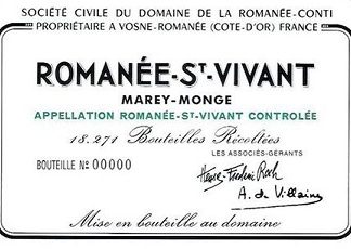 DRC Romanee St Vivant Grand Cru  (Stained Label) 2008 Cote de Nuits Burgundy 750ml/Btl  6/case