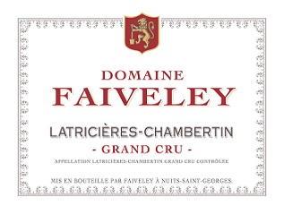 Faiveley Latricieres Chambertin Grand Cru 2014 Cote de Nuits Burgundy 750ml/Btl  6/case