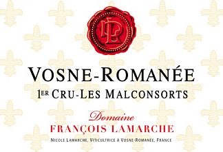 Francois Lamarche Vosne Romanee 1er Malconsorts 2011 Cote de Nuits Burgundy 750ml/Btl  12/case