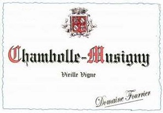 Domaine Fourrier Chambolle Musigny VV 2012 Cote de Nuits Burgundy 750ml/Btl 6/case