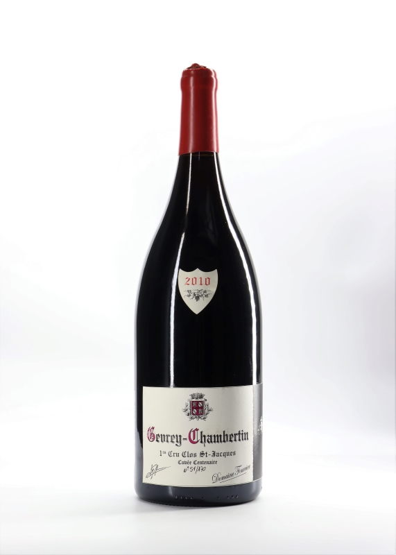 Domaine Fourrier Gevrey Chambertin 1er Clos St Jacques VV 2010 Cote de Nuits Burgundy 1500ml/Btl 6/case