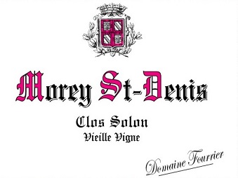 Domaine Fourrier Morey St Denis Clos Solon VV 2020 Cote de Nuits Burgundy 750ml/Btl 6/case