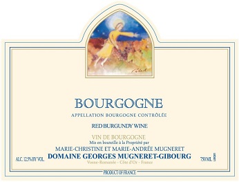 Georges Mugneret Gibourg Bourgogne Rouge 2014 Bourgogne Burgundy 750ml/Btl 6/case