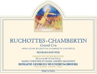 Georges Mugneret Gibourg Ruchottes Chambertin Grand Cru 2003 Cote de Nuits Burgundy 750ml/Btl  12/case